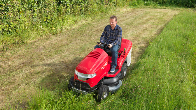 samenvoegen Blijkbaar in tegenstelling tot Honda HF2417 HM zitmaaier met opvang en mulchfunctie geïntegreerd –  Vansteegtuinmachines