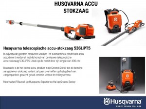 Husq 536LiP stokzaag